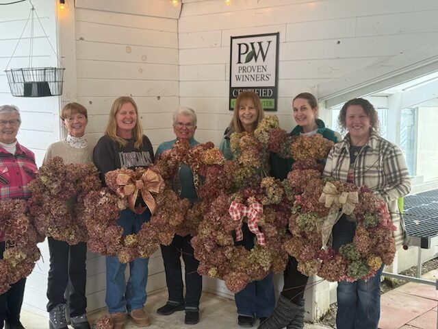 Wreath making class